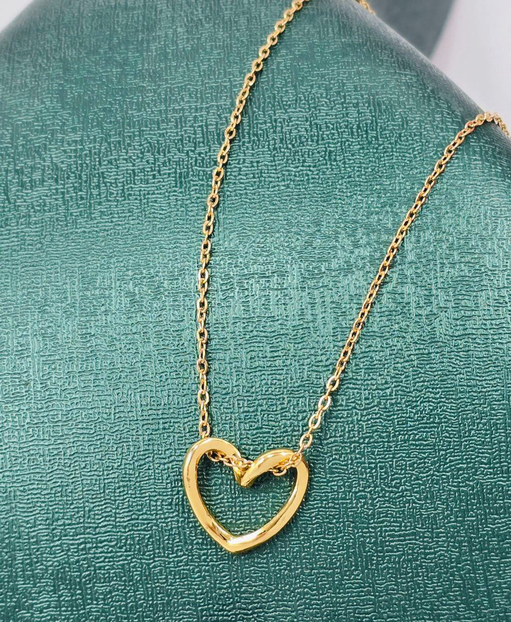 Chaîne avec Pendentif Cœur - Acier Inoxydable