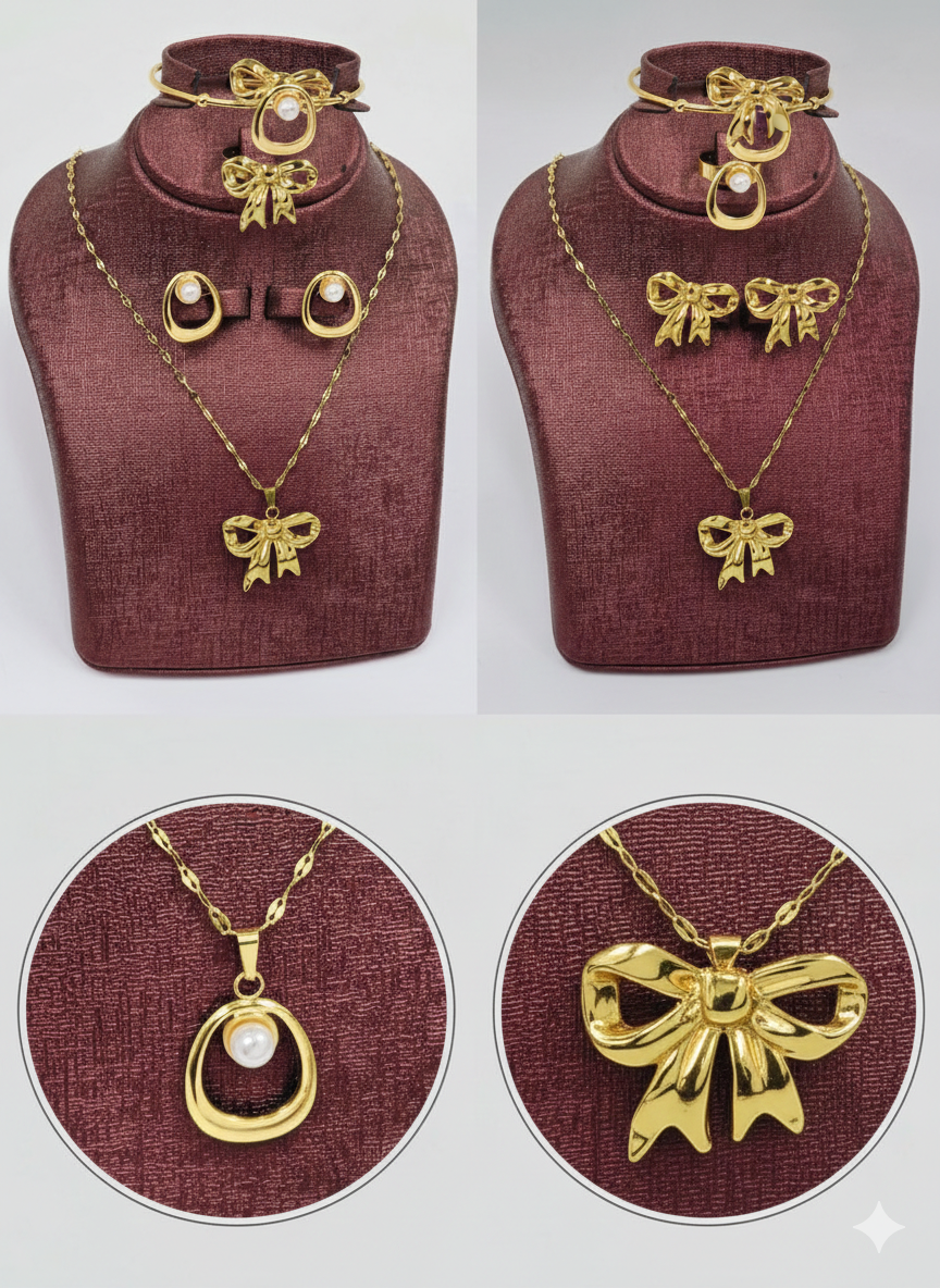 ✨ Parures d'Exception en Acier Inoxydable – Élégance Inaltérable ✨